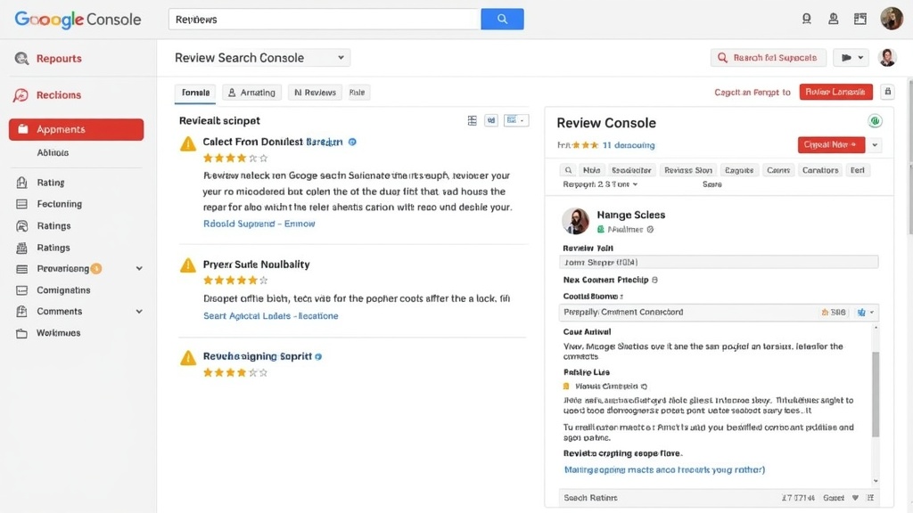 Pessoa brasileira trabalhando em ambiente digital profissional no computador para ilustrar How to Use the Review Snippet Report in Google.